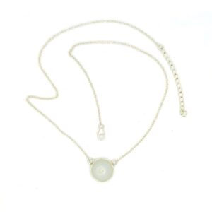 silver moonstone necklace-2